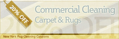 Cleaning Coupons | 20% off commercial cleaning | New York Rug Cleaning